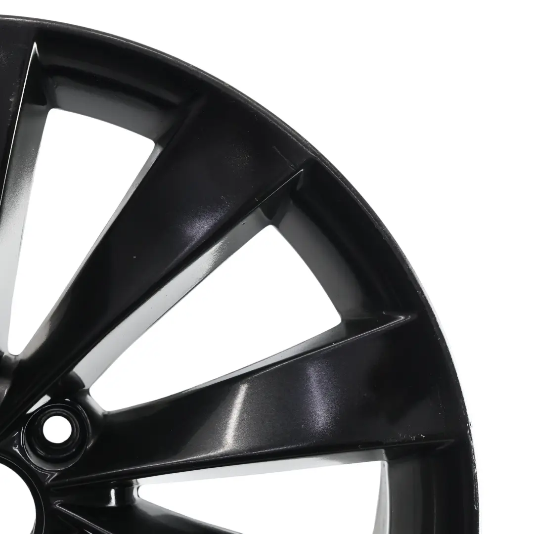 Volkswagen Scirocco Mk3 Czarna Felga Aluminiowa 18" 8J ET:41 - SKU 3C8601025AB-2 - Numer Części 3C8601025AB