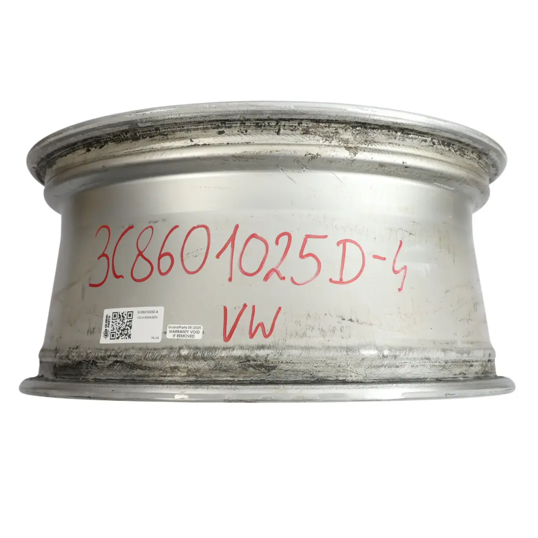 Volkswagen Scirocco Mk3 Argento Cerchio In Lega 18" 8J ET:41 - SKU 3C8601025D-4 - Numero di parte 3C8601025D