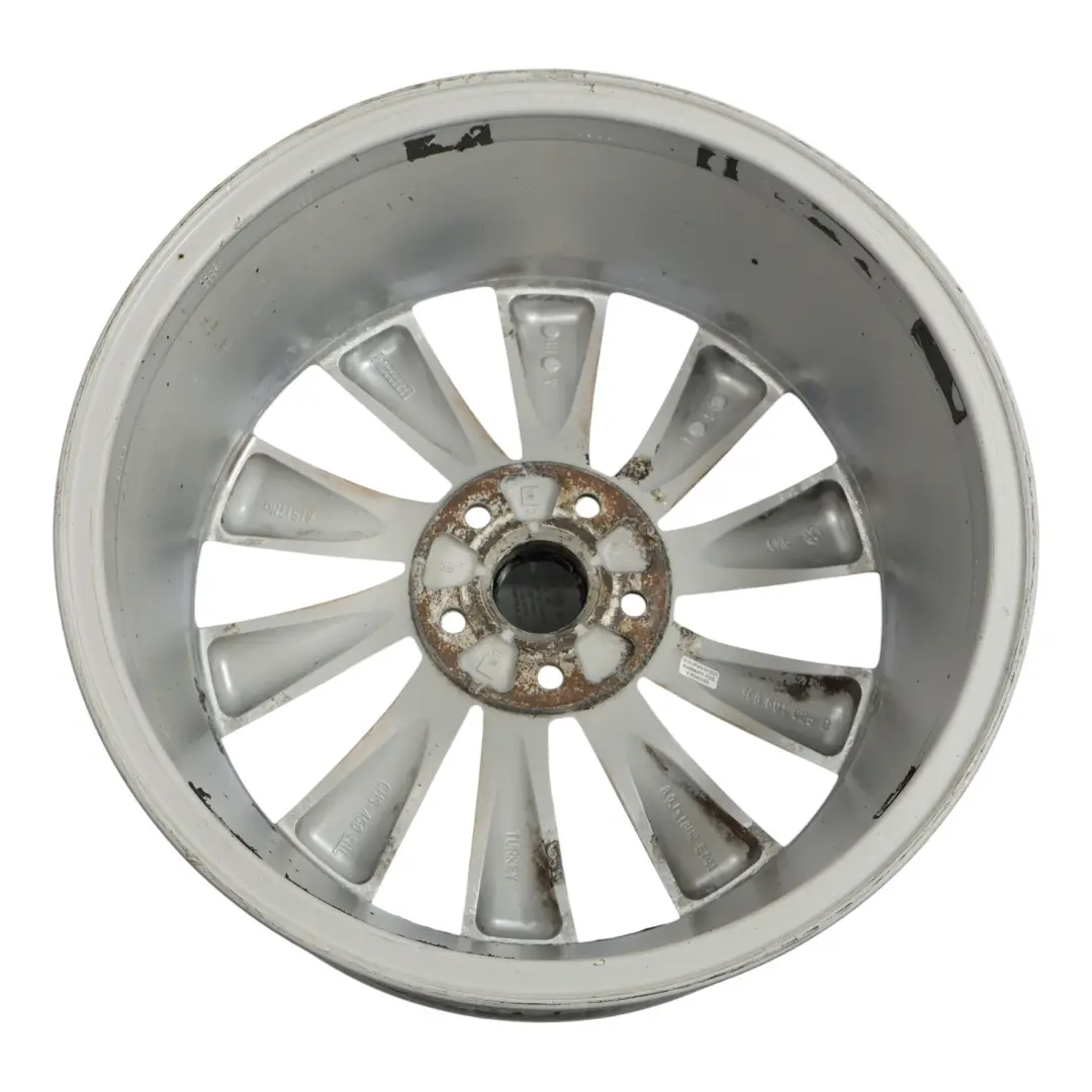Volkswagen Scirocco Mk3 Argento Cerchio In Lega 18" 8J ET:41 - SKU 3C8601025D-4 - Numero di parte 3C8601025D