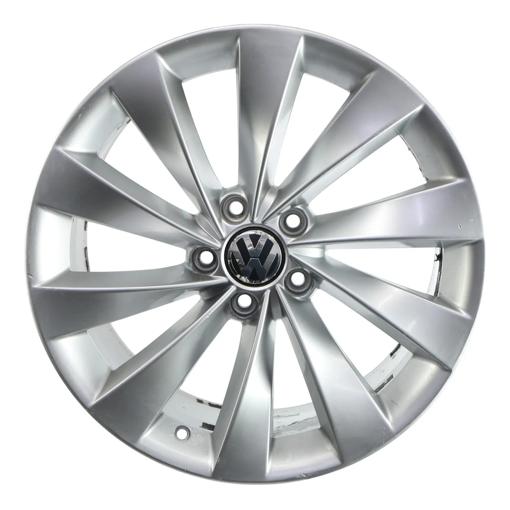 Volkswagen Scirocco Mk3 Felga Aluminiowa Srebrna 18" 8J ET:41 3C8601025D