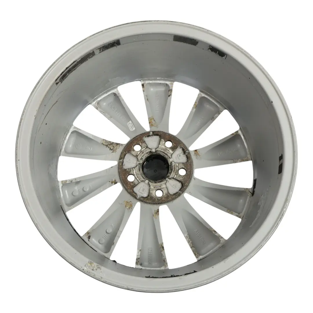 Volkswagen Scirocco Mk3 Felga Aluminiowa Srebrna 18" 8J ET:41 - SKU 3C8601025D-5 - Numer Części 3C8601025D