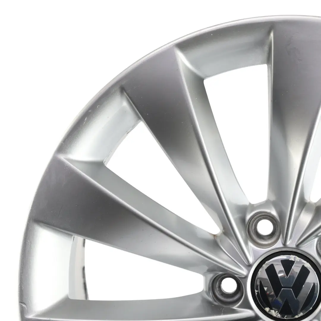 Volkswagen Scirocco Mk3 Felga Aluminiowa Srebrna 18" 8J ET:41 - SKU 3C8601025D-5 - Numer Części 3C8601025D