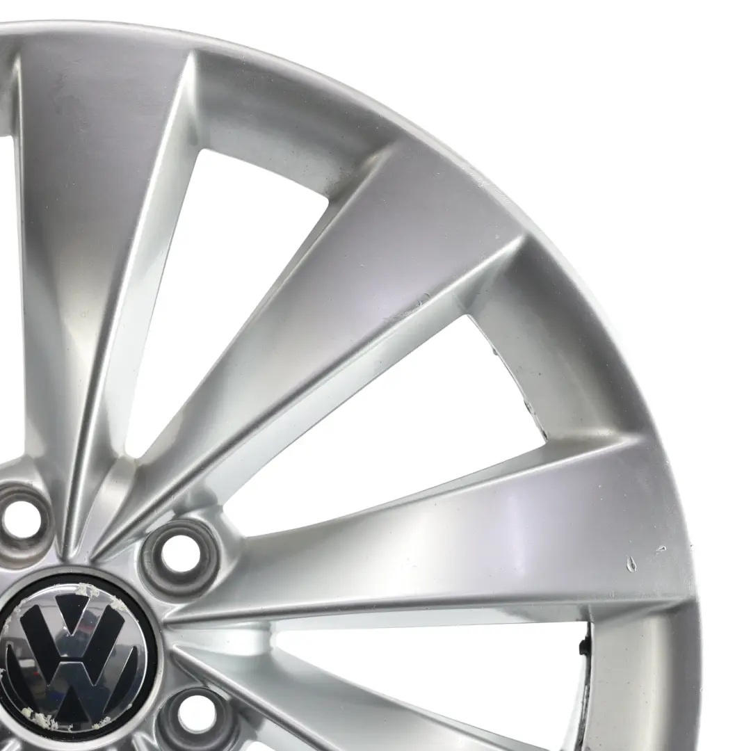 Volkswagen Scirocco Mk3 Felga Aluminiowa Srebrna 18" 8J ET:41 - SKU 3C8601025D-5 - Numer Części 3C8601025D
