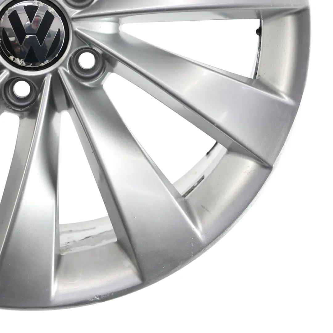 Volkswagen Scirocco Mk3 Felga Aluminiowa Srebrna 18" 8J ET:41 - SKU 3C8601025D-5 - Numer Części 3C8601025D