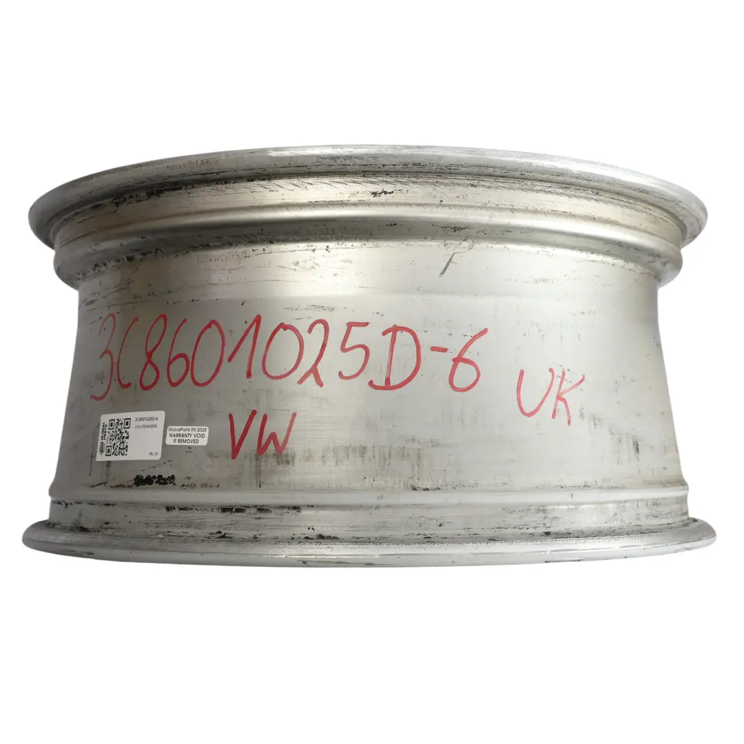 Volkswagen Scirocco Mk3 Silver Wheel Alloy Rim 18" 8J ET:41 - SKU 3C8601025D-6 - Part number 3C8601025D
