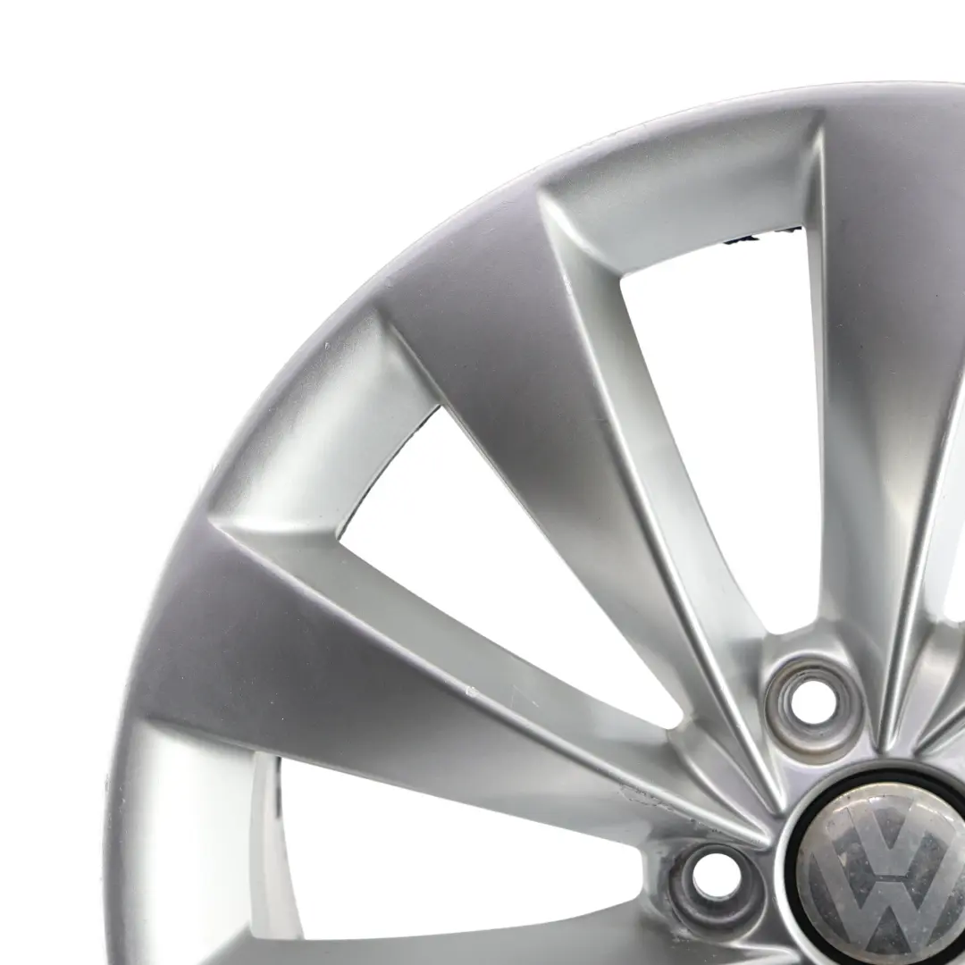 Volkswagen Scirocco Mk3 Silver Wheel Alloy Rim 18" 8J ET:41 - SKU 3C8601025D-6 - Part number 3C8601025D
