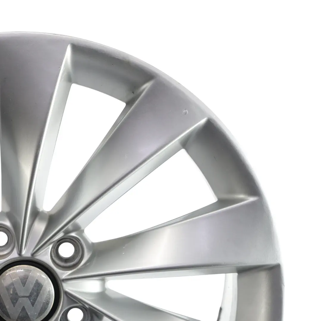 Volkswagen Scirocco Mk3 Silver Wheel Alloy Rim 18" 8J ET:41 - SKU 3C8601025D-6 - Part number 3C8601025D