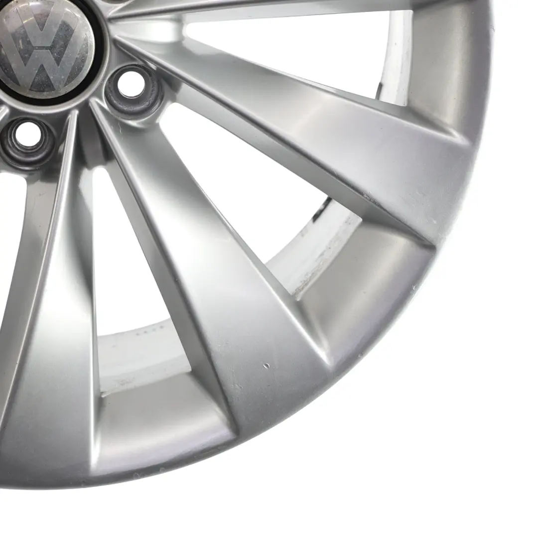 Volkswagen Scirocco Mk3 Silver Wheel Alloy Rim 18" 8J ET:41 - SKU 3C8601025D-6 - Part number 3C8601025D