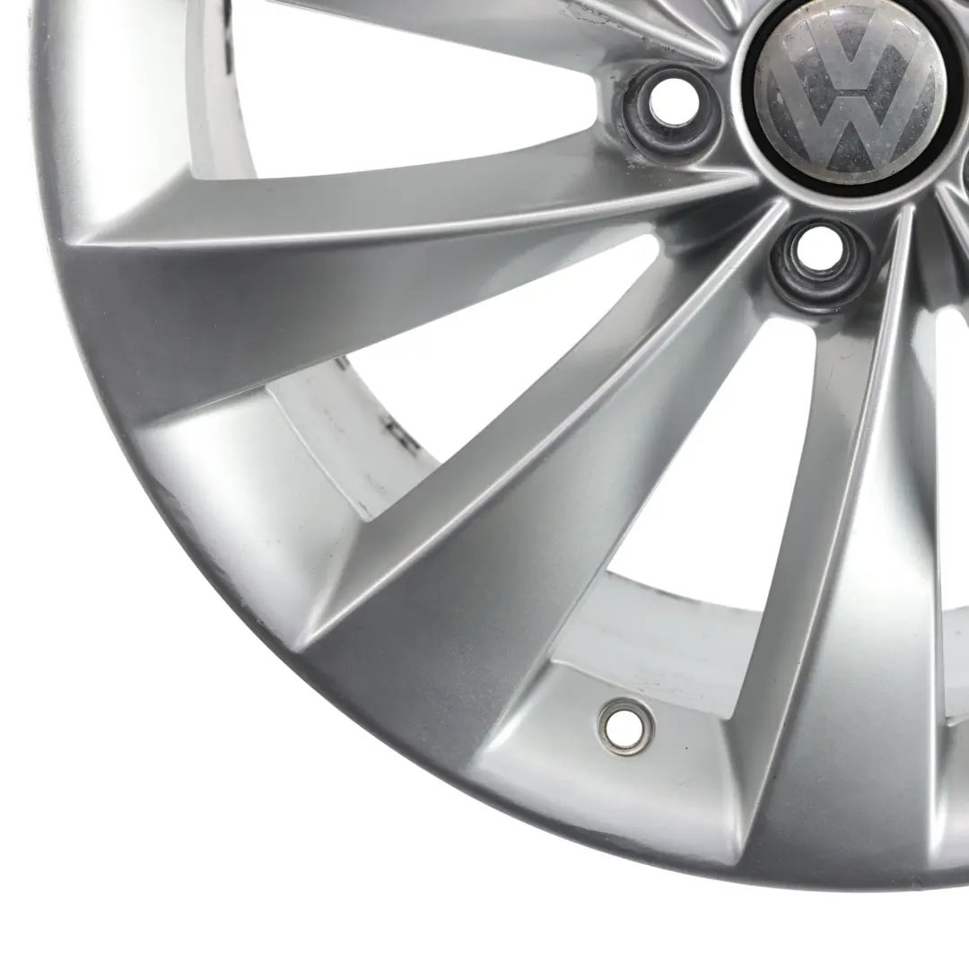 Volkswagen Scirocco Mk3 Silver Wheel Alloy Rim 18" 8J ET:41 - SKU 3C8601025D-6 - Part number 3C8601025D