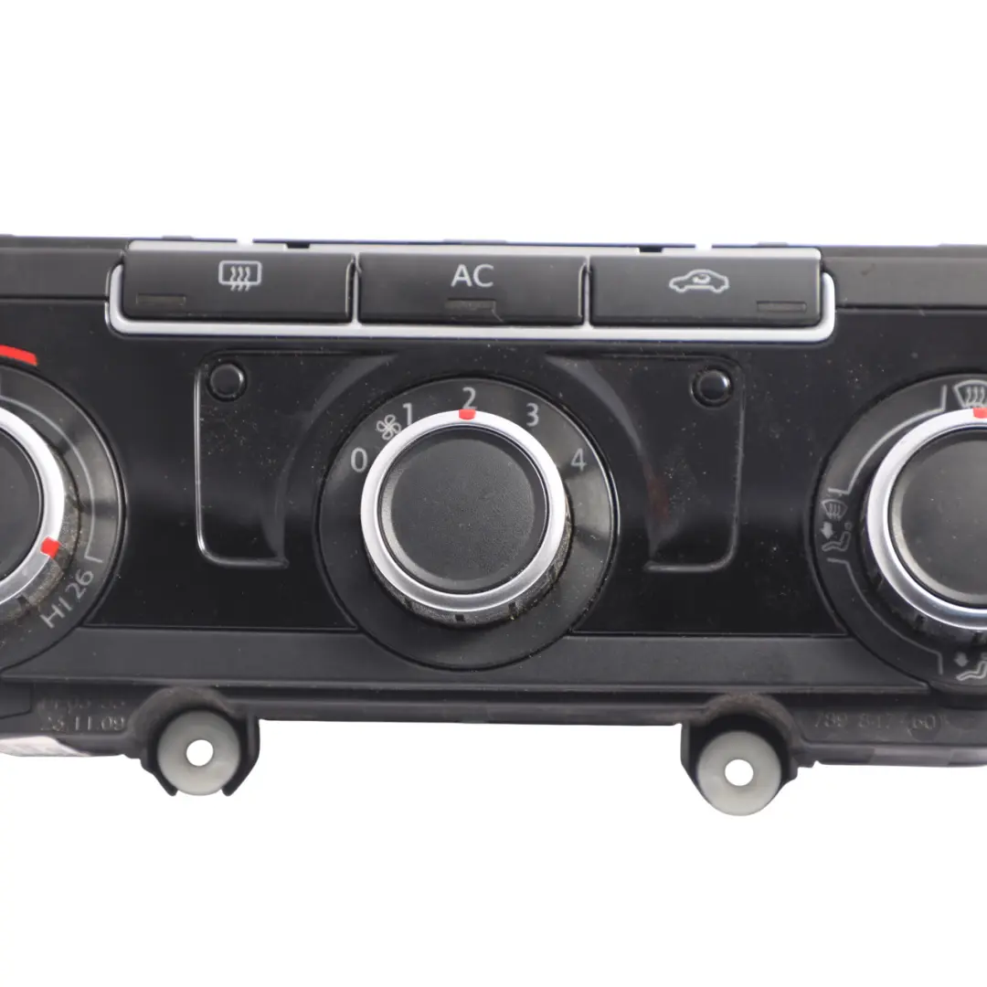 Mk6 Scirocco Mk3 Air Conditioning Panel Climate Control to VW Golf with Part number 3C8907336AB VW Golf Mk6 Scirocco Mk3 Air Conditioning Panel Climate Control - SKU 3C8907336AB - Part number 3C8907336AB