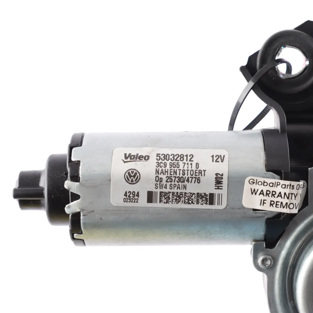 Wiper Motor Rear Window Tailgate Actuator to Volkswagen Passat B7 with Part number 3C9955711B Volkswagen Passat B7 Wiper Motor Rear Window Tailgate Actuator - SKU 3C9955711B - Part number 3C9955711B