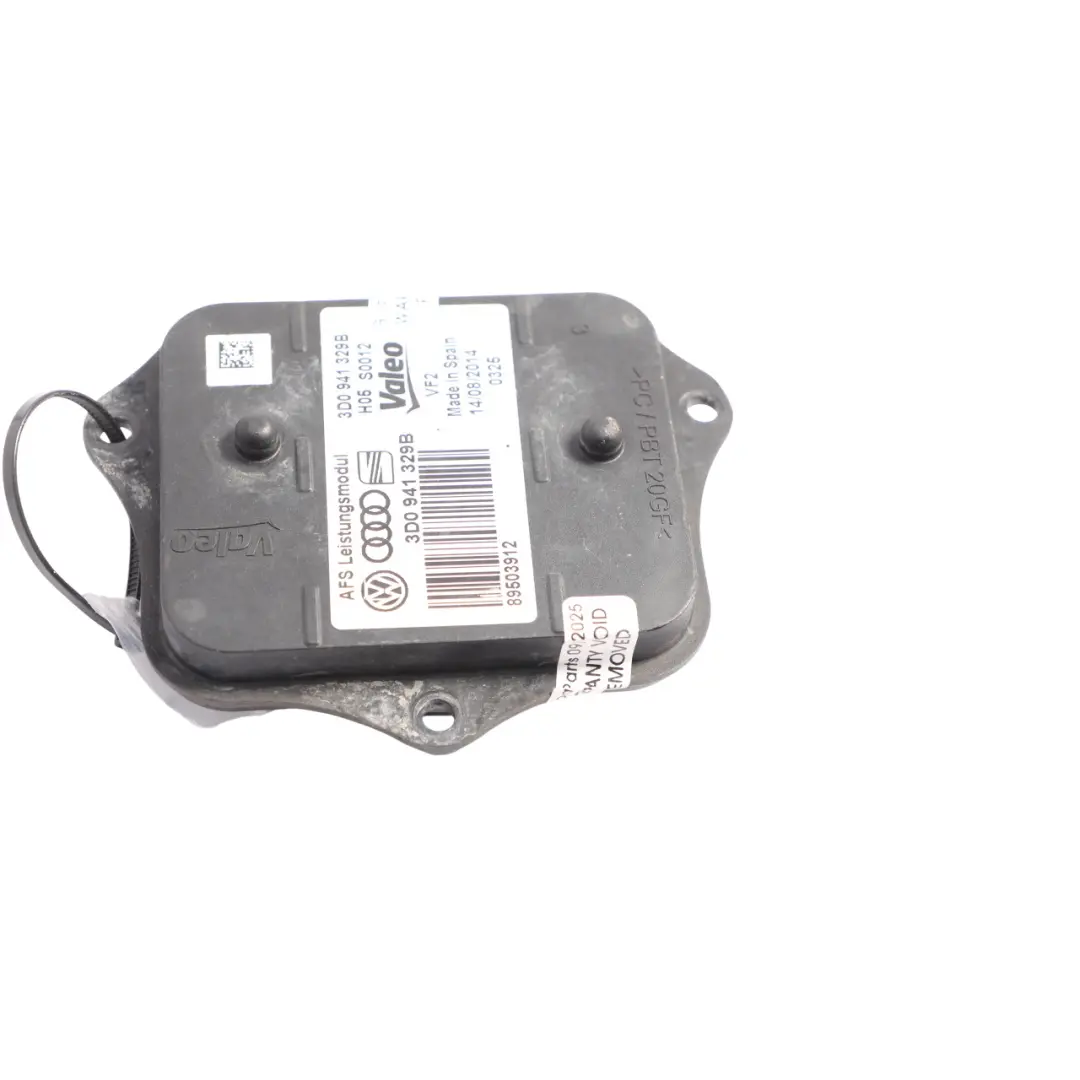 Volkswagen Passat B7 Headlight Cornering Module Control Unit - SKU 3D0941329B - Part number 3D0941329B