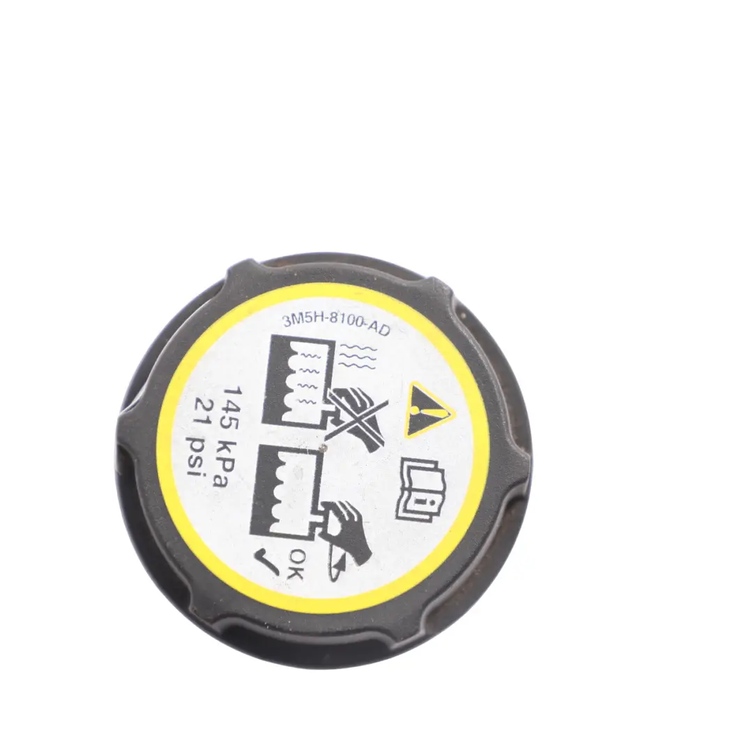 Cooling Fluid Bottle Reservoir Cap 8V218K218 to Ford Transit Mk7 with Part number 3M5H-8100-AD Ford Transit Mk7 Cooling Fluid Bottle Reservoir Cap 8V218K218 - SKU 3M5H-8100-AD - Part number 3M5H-8100-AD