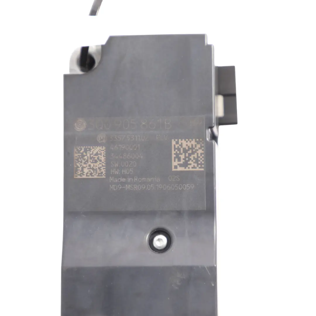 Steering Column Wheel Lock Mechanism Control Unit to Audi TT FV with Part number 3Q0905861B Audi TT FV Steering Column Wheel Lock Mechanism Control Unit - SKU 3Q0905861B - Part number 3Q0905861B