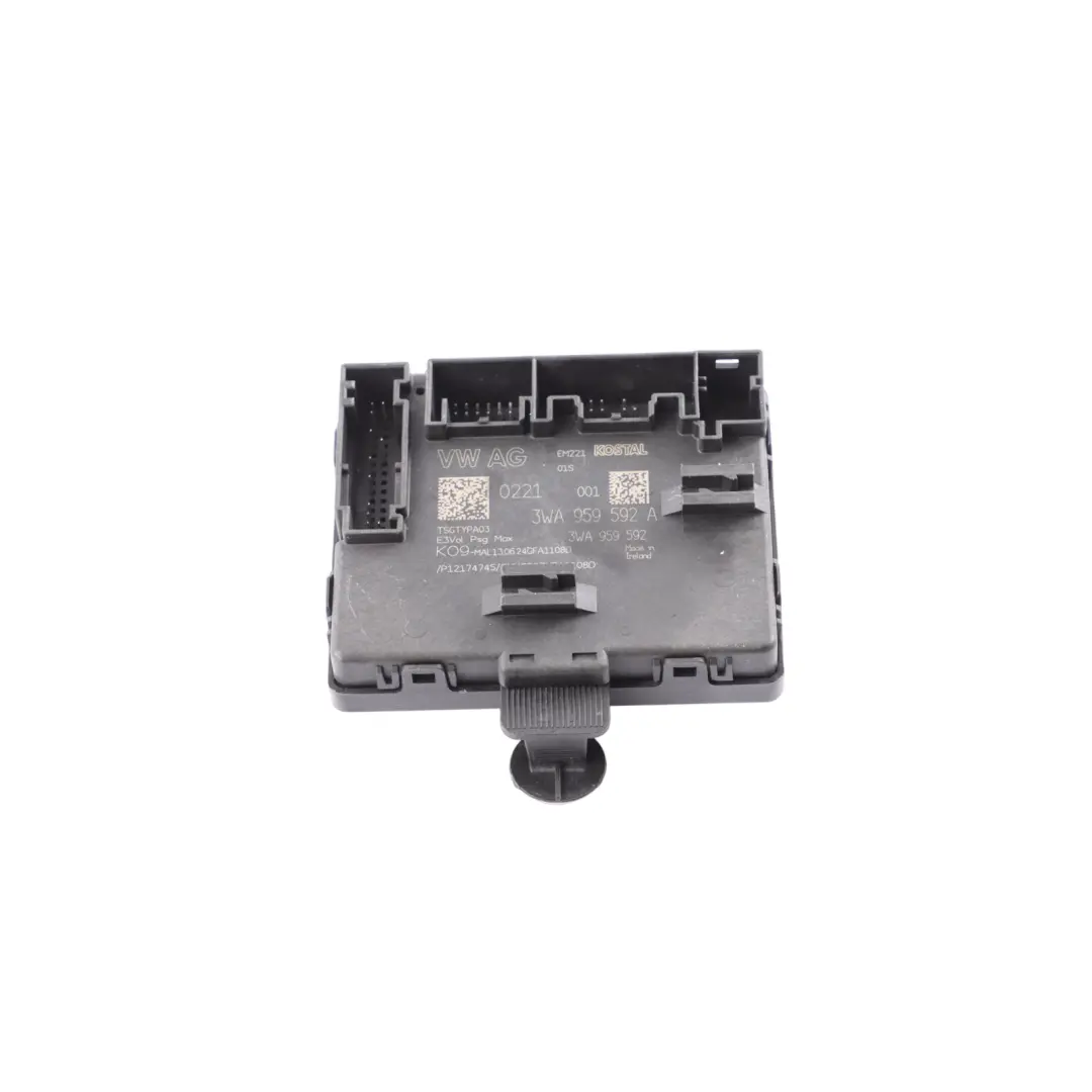 Audi A3 8Y Door Control Unit ECU Module Front Left N/S Side 3WA959595A - SKU 3WA959592A - Part number 3WA959592A