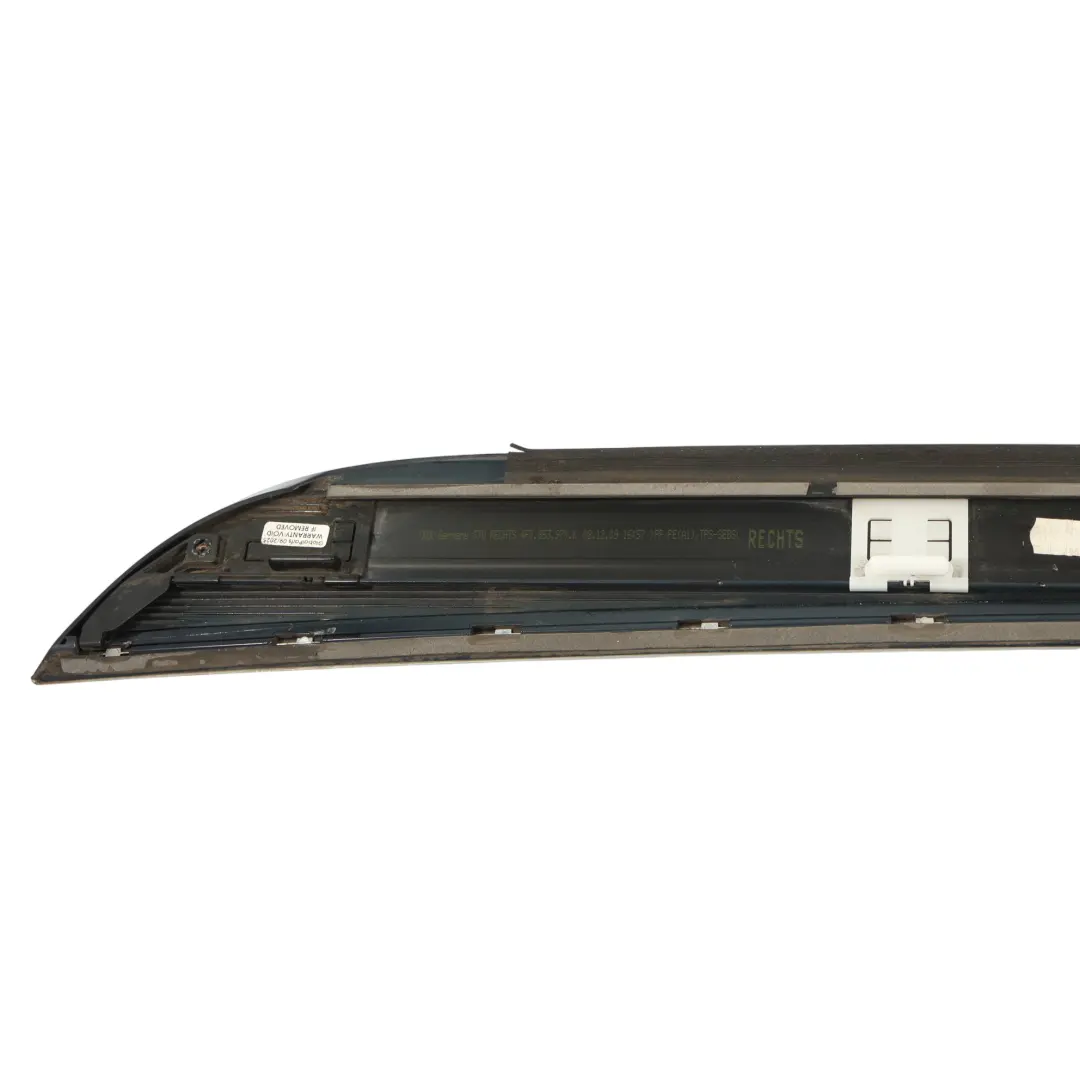 Audi A6 C6 Tür Verkleidung Hinten Rechts Night Blue Pearl - Z5D - SKU 4F0853970K-NIBL - Teilenummer 4F0853970K