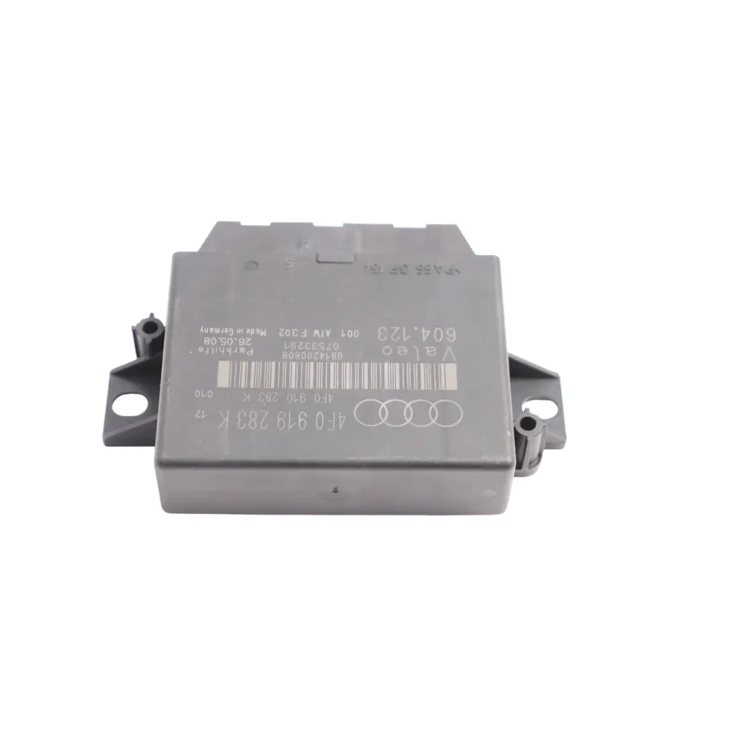 Unidad Control Aparcamiento ECU PDC Módulo Sensor para Audi Q7 4L con número de pieza 4F0919283K Audi Q7 4L Unidad Control Aparcamiento ECU PDC Módulo Sensor - SKU 4F0919283K - Número de pieza 4F0919283K