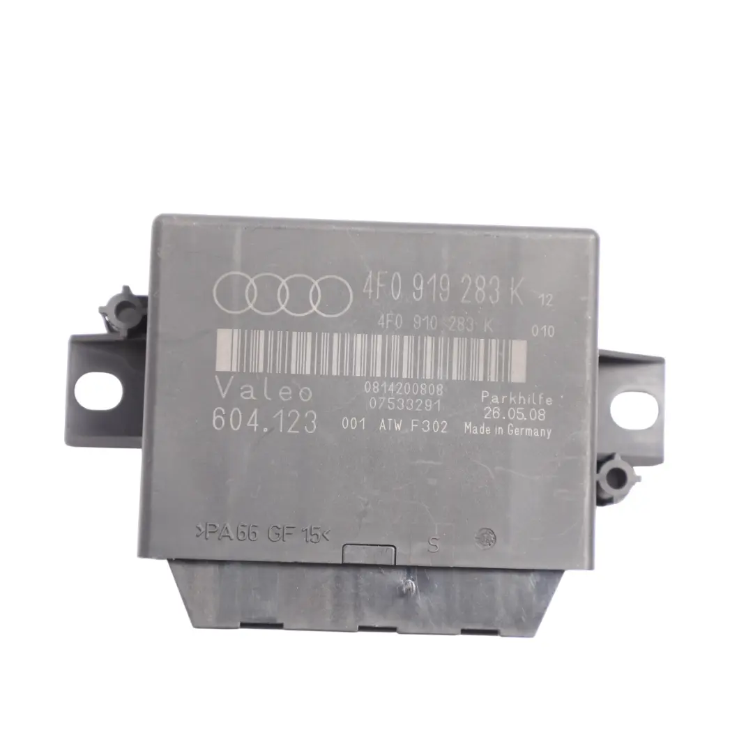 Unidad Control Aparcamiento ECU PDC Módulo Sensor para Audi Q7 4L con número de pieza 4F0919283K Audi Q7 4L Unidad Control Aparcamiento ECU PDC Módulo Sensor - SKU 4F0919283K - Número de pieza 4F0919283K
