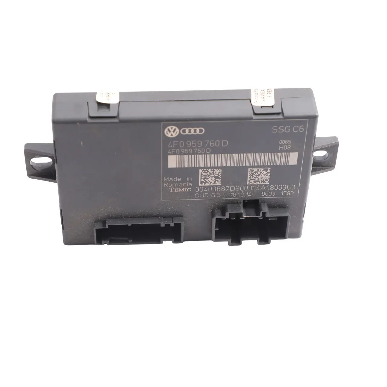 Audi Q7 4L Moduł Sterowania Pamięcią Fotela ECU Przód Lewy Prawy 4F0959760D