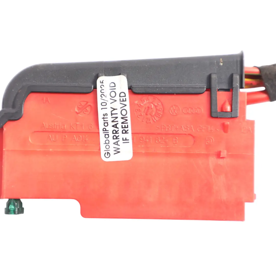 Audi Q7 4L Fuse Box Control Module Connector Plug - SKU 4F1941824B - Part number 4F1941824B