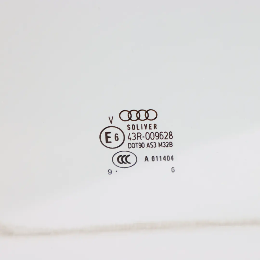 Door Window Glass AS3 Tinted Black Left N/S to Audi A6 C6 Saloon Rear with Part number 4F5845205B Audi A6 C6 Saloon Rear Door Window Glass AS3 Tinted Black Left N/S - SKU 4F5845205B - Part number 4F5845205B