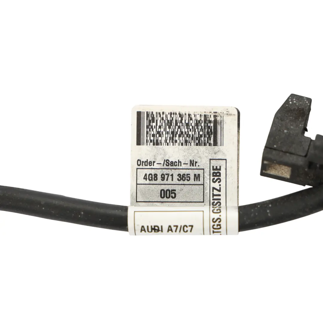 Cable Del Asiento Delantero Izquierdo Derecho Mazo 4G8971365 para Audi A7 4G con número de pieza 4G8971365M Audi A7 4G Cable Del Asiento Delantero Izquierdo Derecho Mazo 4G8971365 - SKU 4G8971365M - Número de pieza 4G8971365M