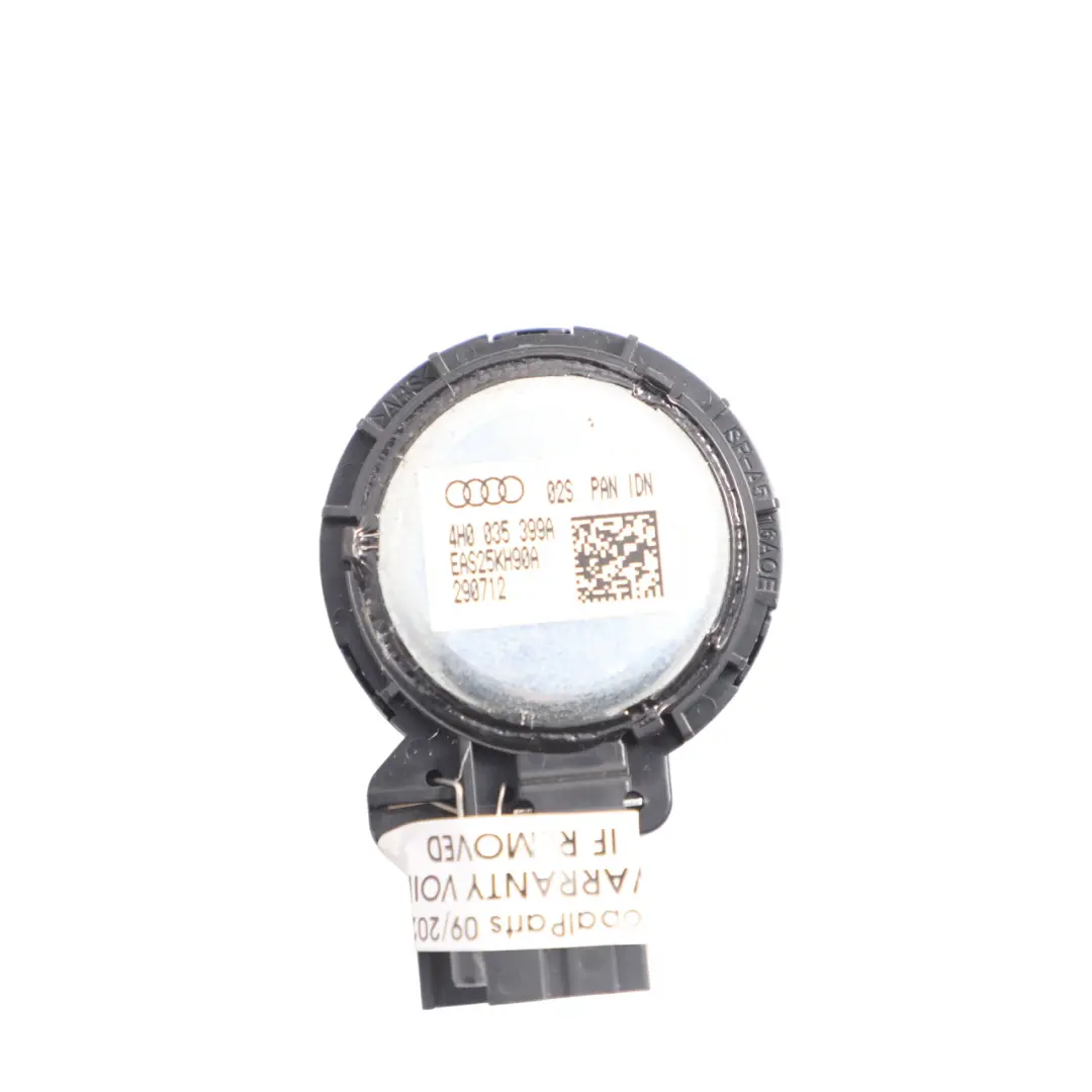 Audi A8 D4 B-Pillar Loudspeaker Loud Speaker Tweeter Left Right N/O/S - SKU 4H0035399A - Part number 4H0035399A