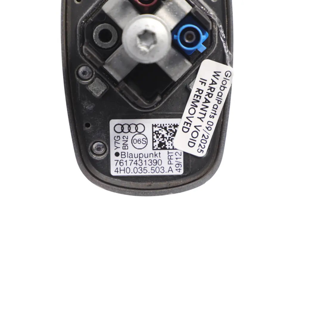 Aerial Roof Antenna Cover Shark Quartz Grey - Y7G to Audi A8 4H D4 with Part number 4H0035503A Audi A8 4H D4 Aerial Roof Antenna Cover Shark Quartz Grey - Y7G - SKU 4H0035503A-QGR - Part number 4H0035503A