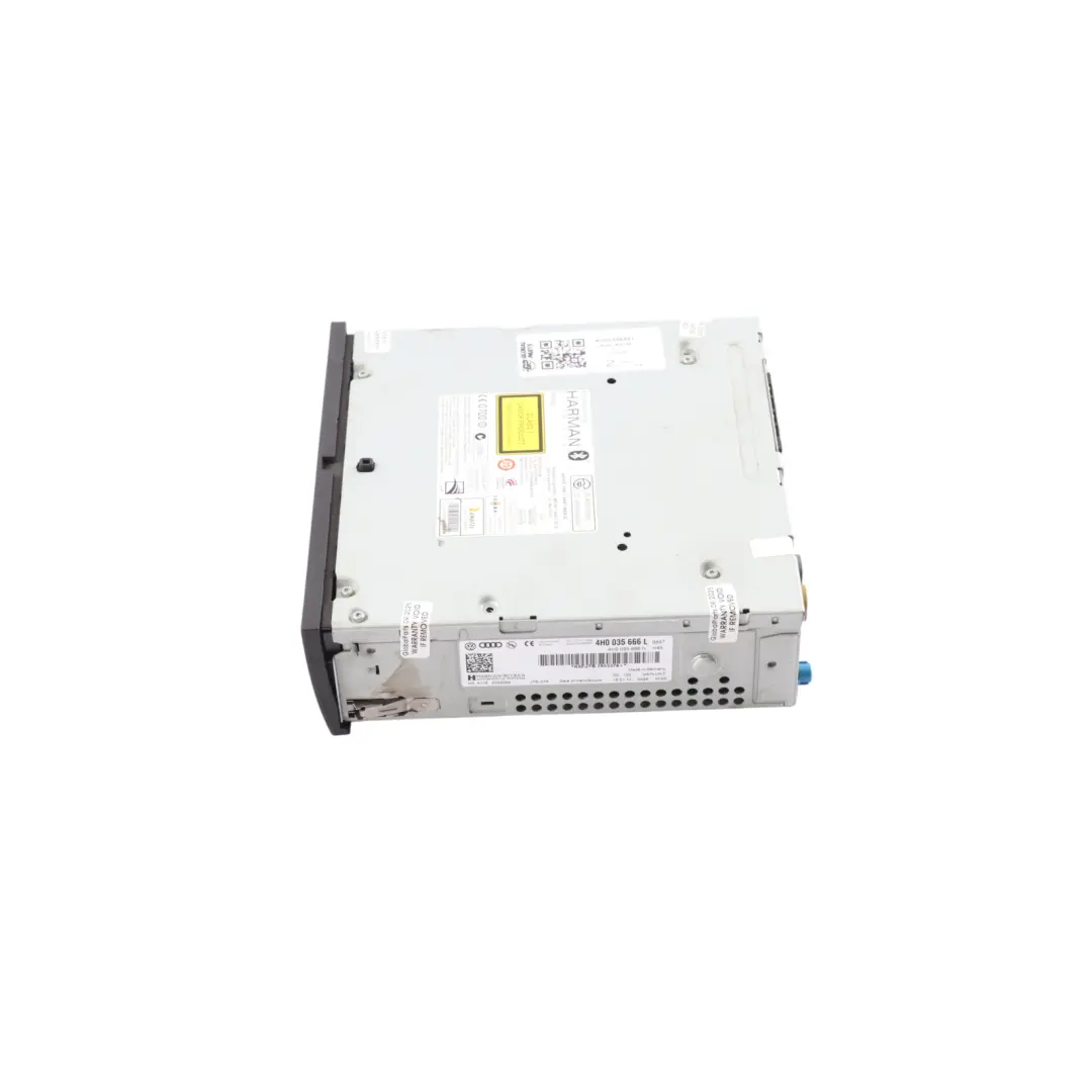 Audi A8 D4 4H Multimedia Radio Sat Nav CD Player SD SIM Head Unit - SKU 4H0035666L - Part number 4H0035666L