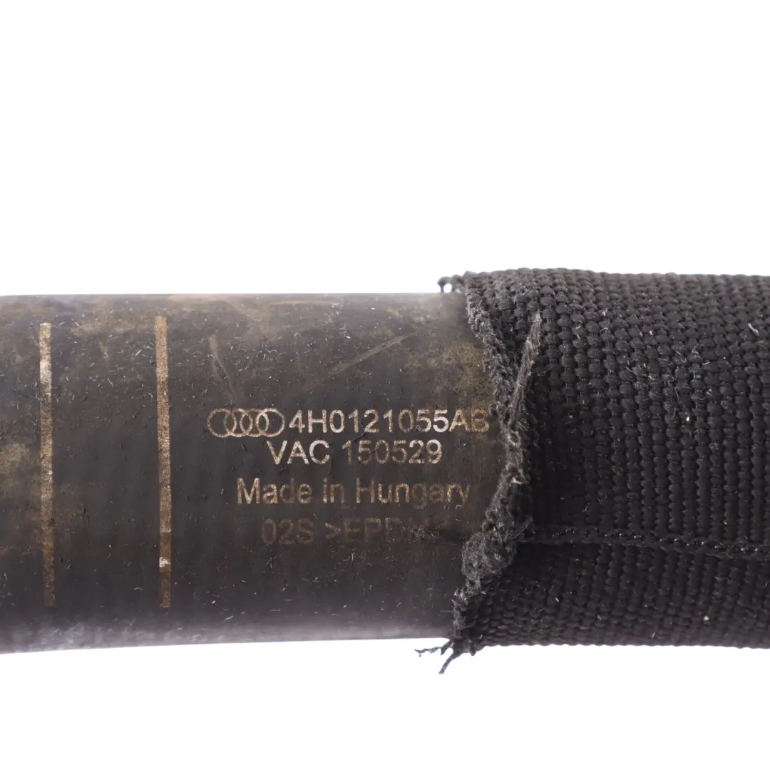 Coolant Return Line Tube Pipe Hose Right O/S to Audi A8 D4 3.0 Diesel with Part number 4H0121055AB Audi A8 D4 3.0 Diesel Coolant Return Line Tube Pipe Hose Right O/S - SKU 4H0121055AB - Part number 4H0121055AB