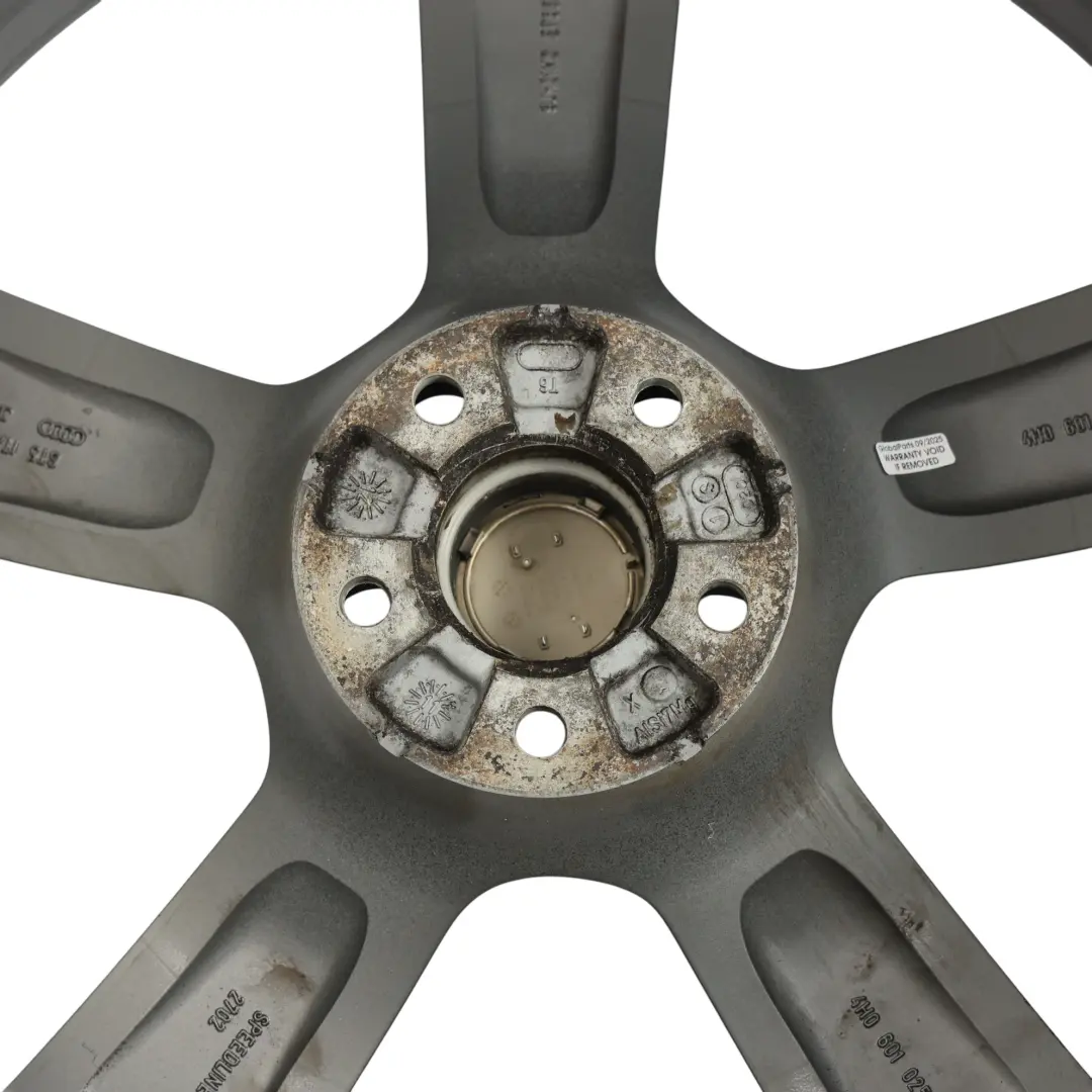 Rotor Felge 21" 9J ET:35 für Audi A7 C7 A8 D4 mit Teilenummer 4H0601025AC Audi A7 C7 A8 D4 Rotor Felge 21" 9J ET:35 - SKU 4H0601025AC-2 - Teilenummer 4H0601025AC