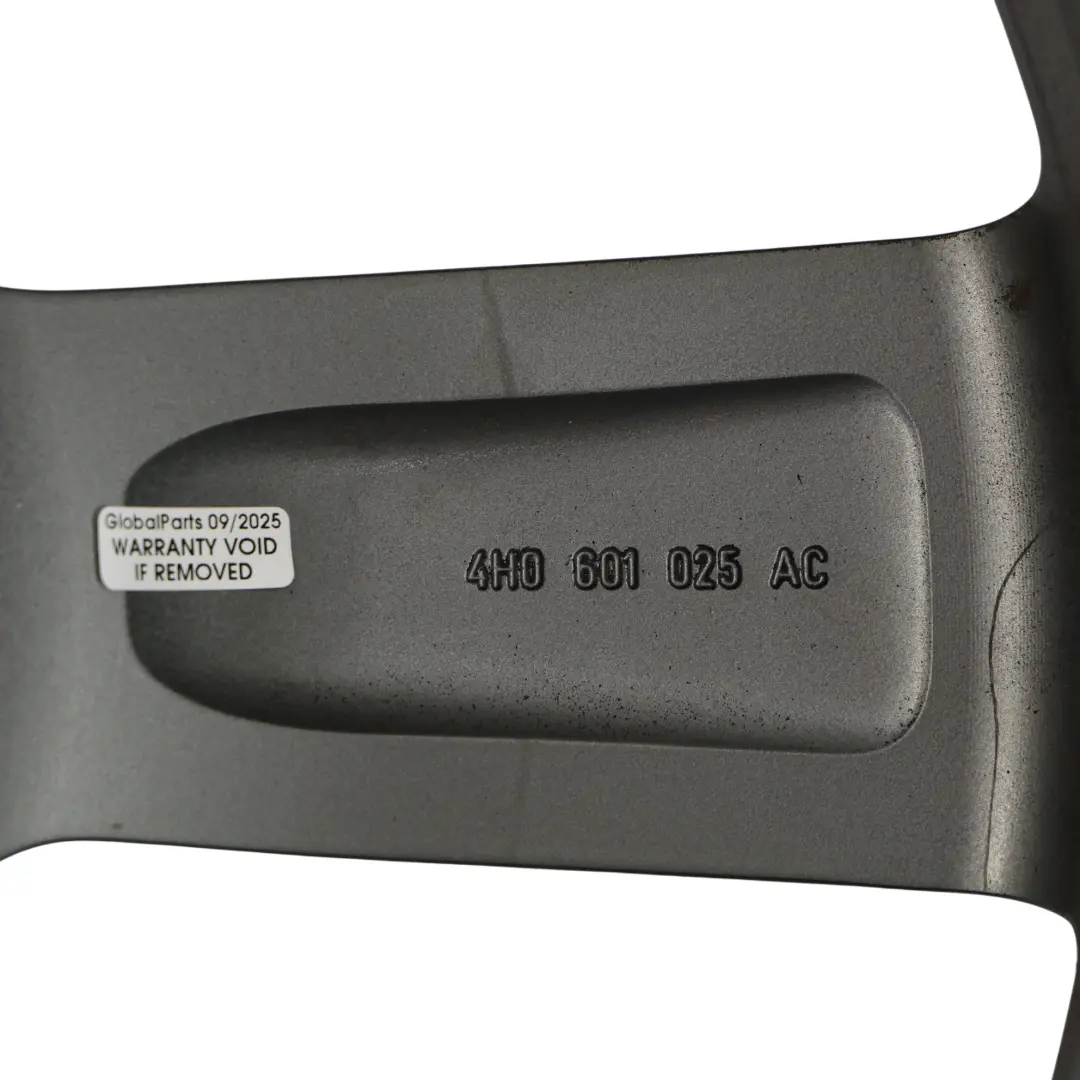 Jante En Alliage De Roue À Rotor 21" 9J ET:35 pour Audi A7 C7 A8 D4 à propos du numéro de pièce 4H0601025AC Audi A7 C7 A8 D4 Jante En Alliage De Roue À Rotor 21" 9J ET:35 - SKU 4H0601025AC-2 - Numéro de pièce 4H0601025AC