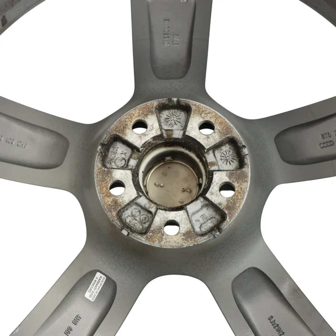 Rotor Wheel Alloy Rim 21" 9J ET:35 to Audi A7 C7 A8 D4 with Part number 4H0601025AC Audi A7 C7 A8 D4 Rotor Wheel Alloy Rim 21" 9J ET:35 - SKU 4H0601025AC-3 - Part number 4H0601025AC