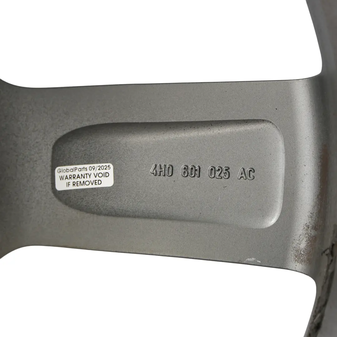 Rotor Wheel Alloy Rim 21" 9J ET:35 to Audi A7 C7 A8 D4 with Part number 4H0601025AC Audi A7 C7 A8 D4 Rotor Wheel Alloy Rim 21" 9J ET:35 - SKU 4H0601025AC-3 - Part number 4H0601025AC