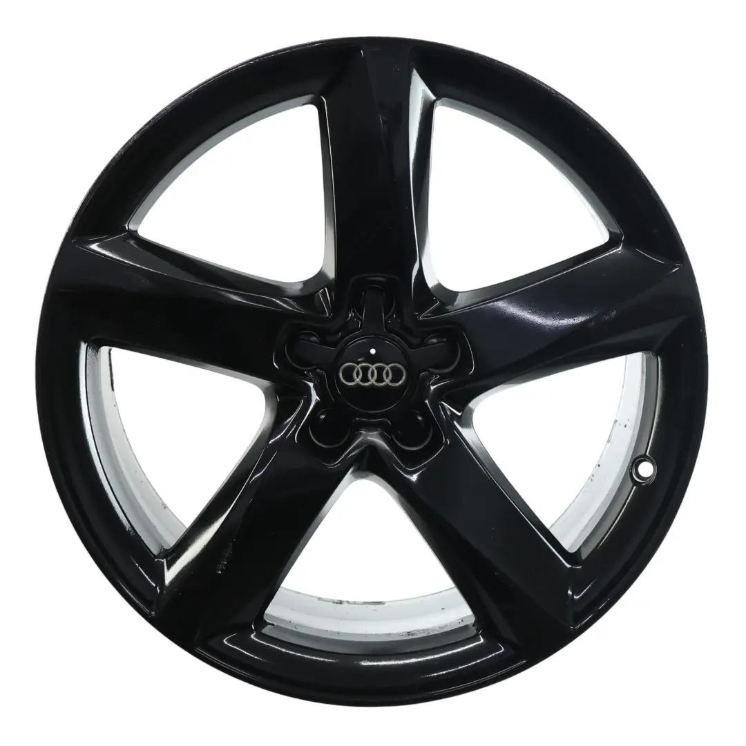 Audi A8 4H D4 Black Wheel Alloy Rim 19" 9J ET:33 Star Spoke - SKU 4H0601025BB-1 - Part number 4H0601025BB