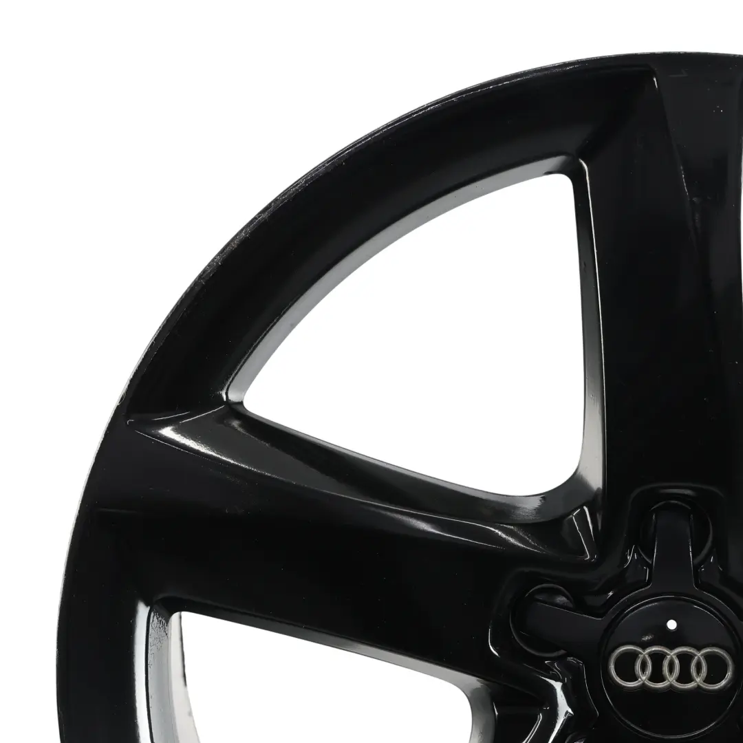 Audi A8 4H D4 Black Wheel Alloy Rim 19" 9J ET:33 Star Spoke - SKU 4H0601025BB-1 - Part number 4H0601025BB