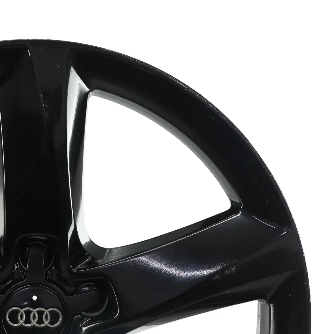 Audi A8 4H D4 Black Wheel Alloy Rim 19" 9J ET:33 Star Spoke - SKU 4H0601025BB-1 - Part number 4H0601025BB
