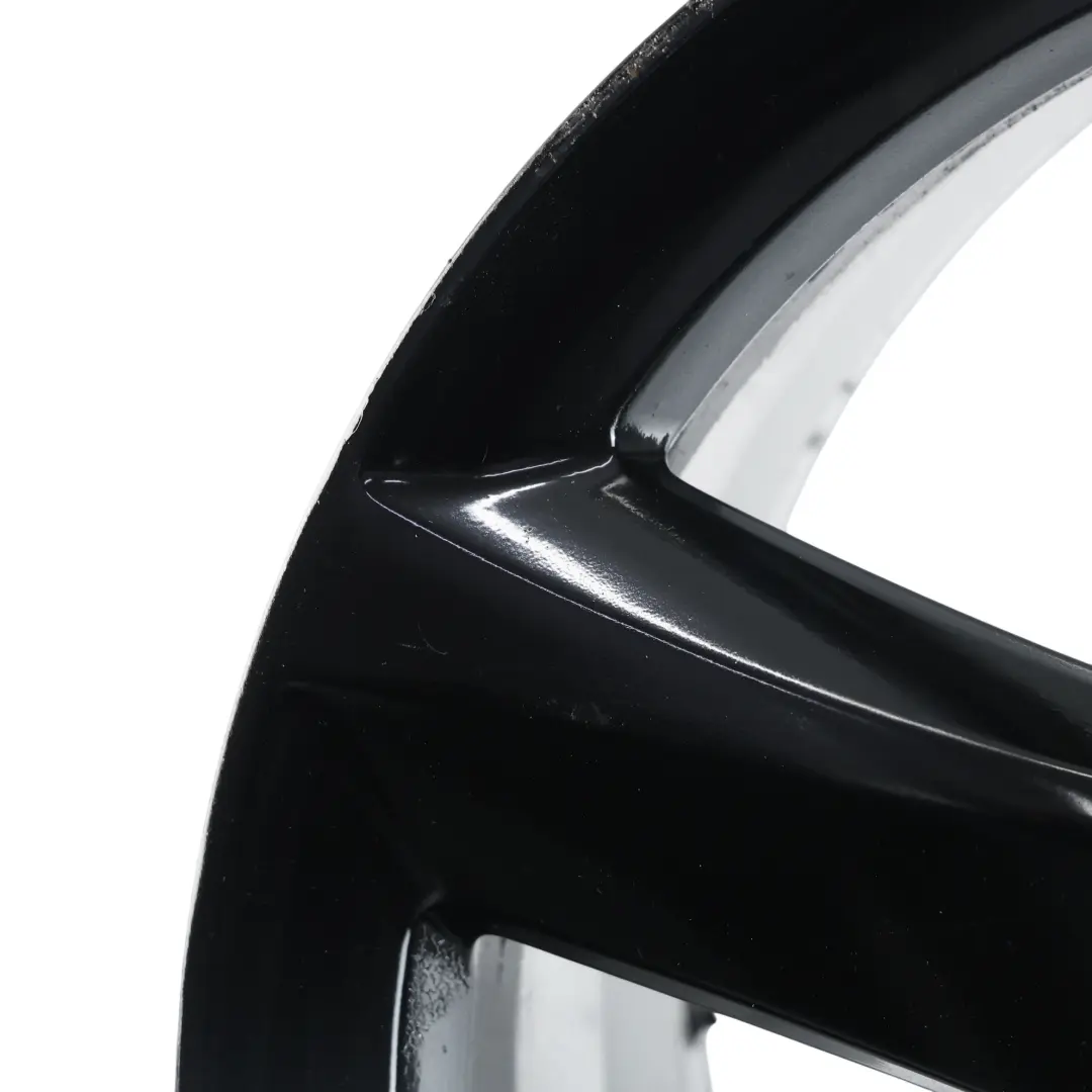 Audi A8 4H D4 Black Wheel Alloy Rim 19" 9J ET:33 Star Spoke - SKU 4H0601025BB-1 - Part number 4H0601025BB
