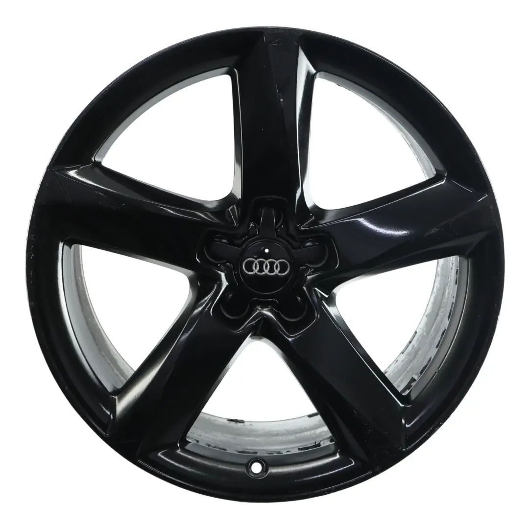 Audi A8 4H D4 Schwarz Alufelge 19" 9J ET:33 Sternspeiche - SKU 4H0601025BB-2 - Teilenummer 4H0601025BB
