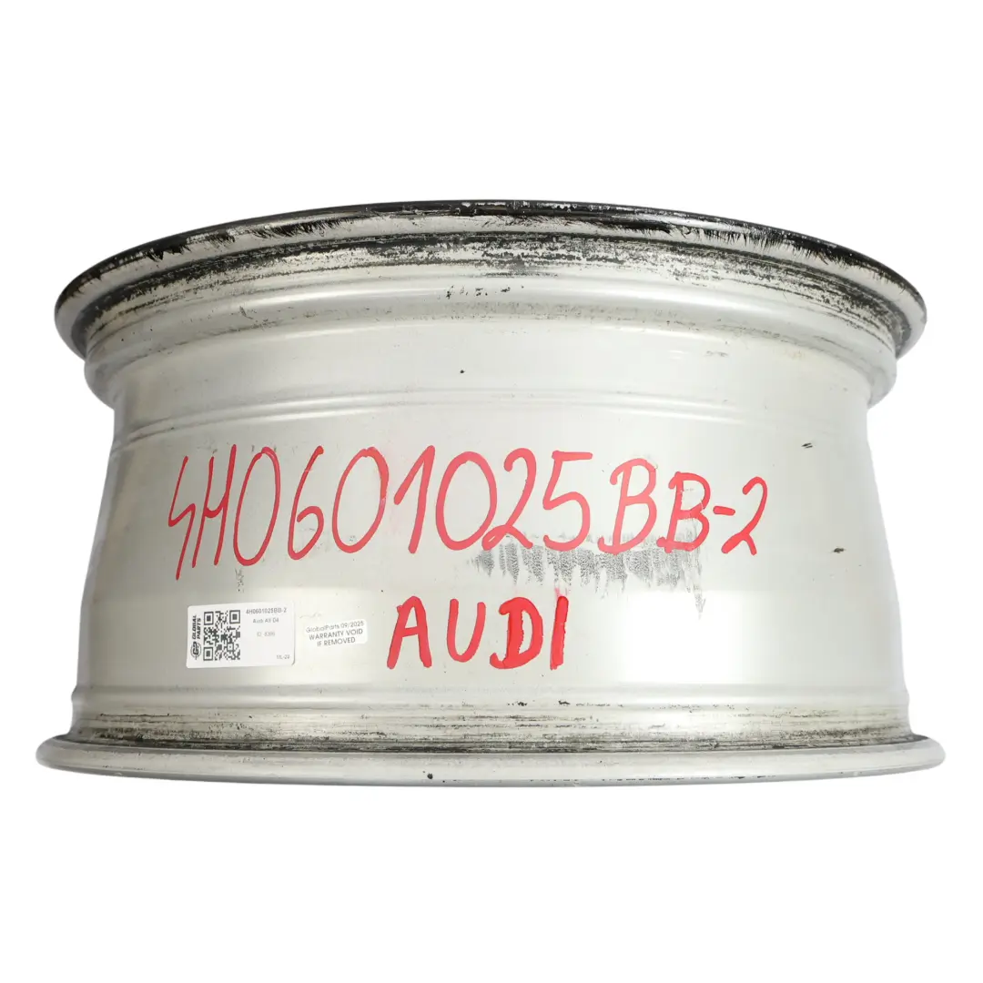 Audi A8 4H D4 Llanta Aleación Negra 19" 9J ET:33 Star Spoke - SKU 4H0601025BB-2 - Número de pieza 4H0601025BB