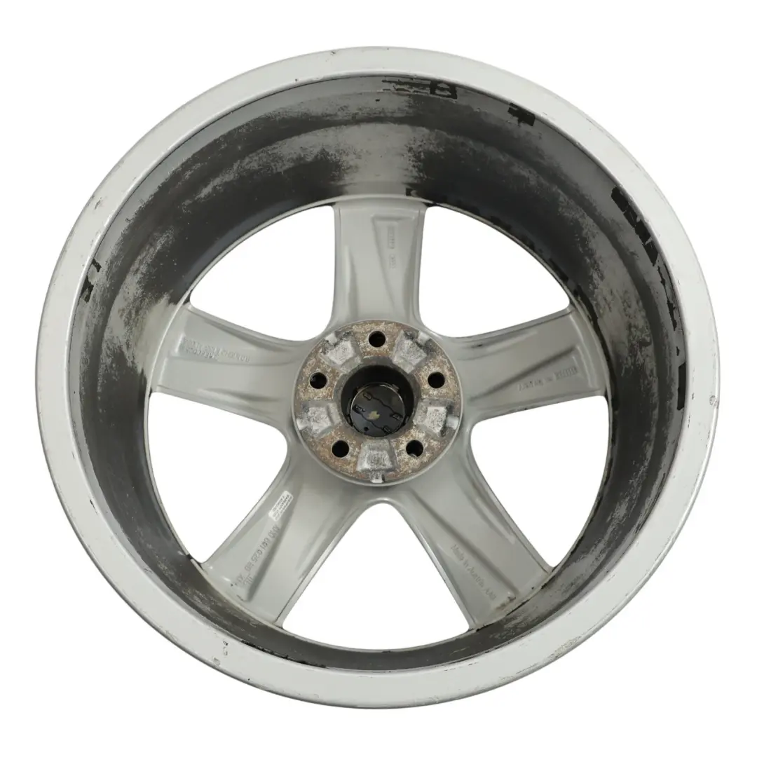 Audi A8 4H D4 Llanta Aleación Negra 19" 9J ET:33 Star Spoke - SKU 4H0601025BB-2 - Número de pieza 4H0601025BB