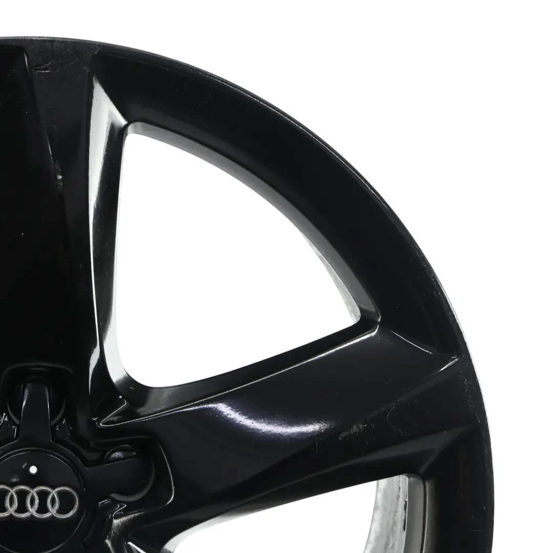 Audi A8 4H D4 Schwarz Alufelge 19" 9J ET:33 Sternspeiche - SKU 4H0601025BB-2 - Teilenummer 4H0601025BB