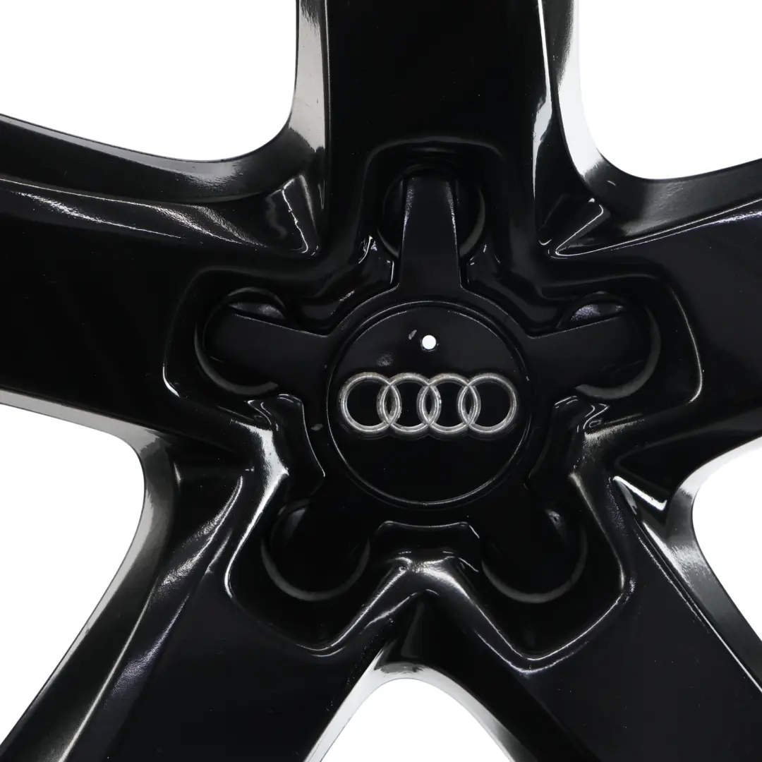 Audi A8 4H D4 Llanta Aleación Negra 19" 9J ET:33 Star Spoke - SKU 4H0601025BB-2 - Número de pieza 4H0601025BB