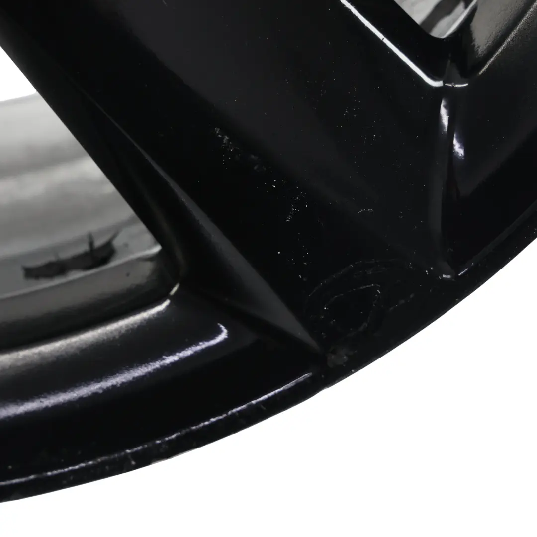 Audi A8 4H D4 Nero Cerchio Lega 19" 9J ET:33 Star Spoke - SKU 4H0601025BB-2 - Numero di parte 4H0601025BB