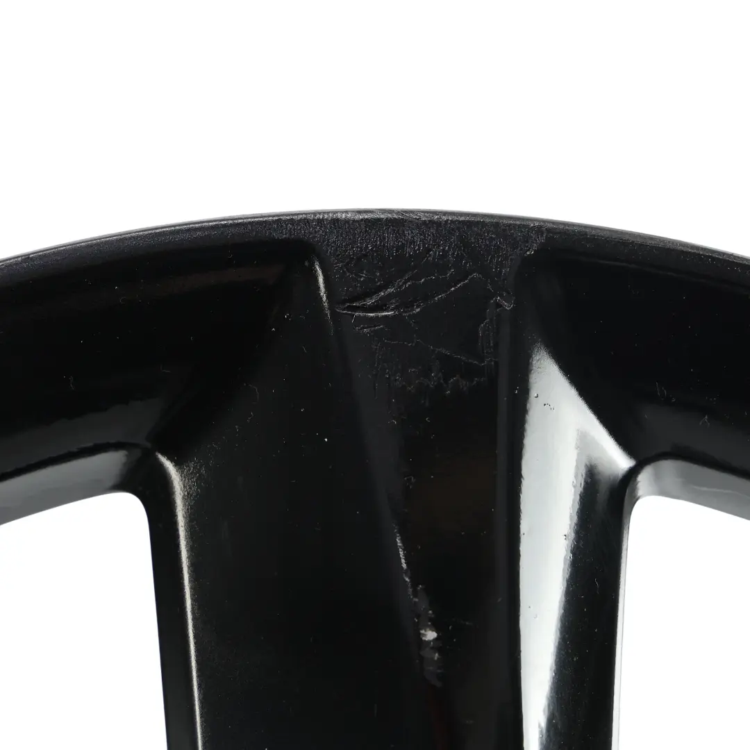 Audi A8 4H D4 Black Wheel Alloy Rim 19" 9J ET:33 Star Spoke - SKU 4H0601025BB-2 - Part number 4H0601025BB