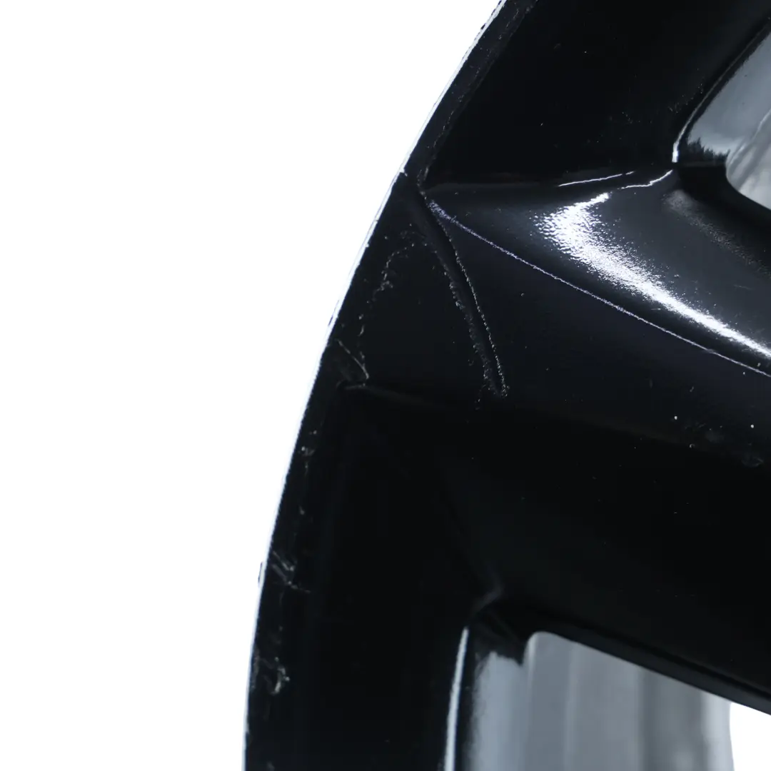 Audi A8 4H D4 Black Wheel Alloy Rim 19" 9J ET:33 Star Spoke - SKU 4H0601025BB-2 - Part number 4H0601025BB