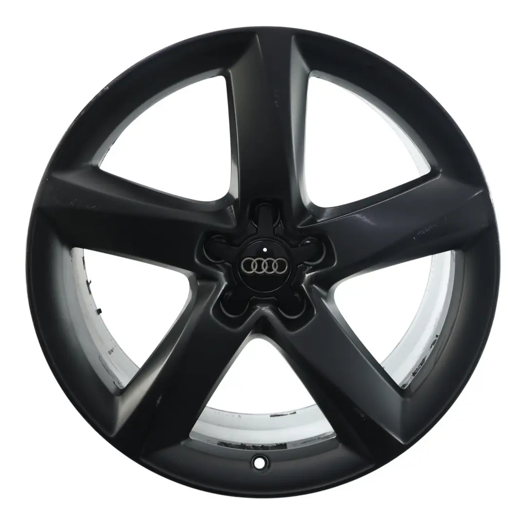 Audi A8 4H D4 Black Wheel Alloy Rim 19" 9J ET:33 Star Spoke - SKU 4H0601025BB-3 - Part number 4H0601025BB
