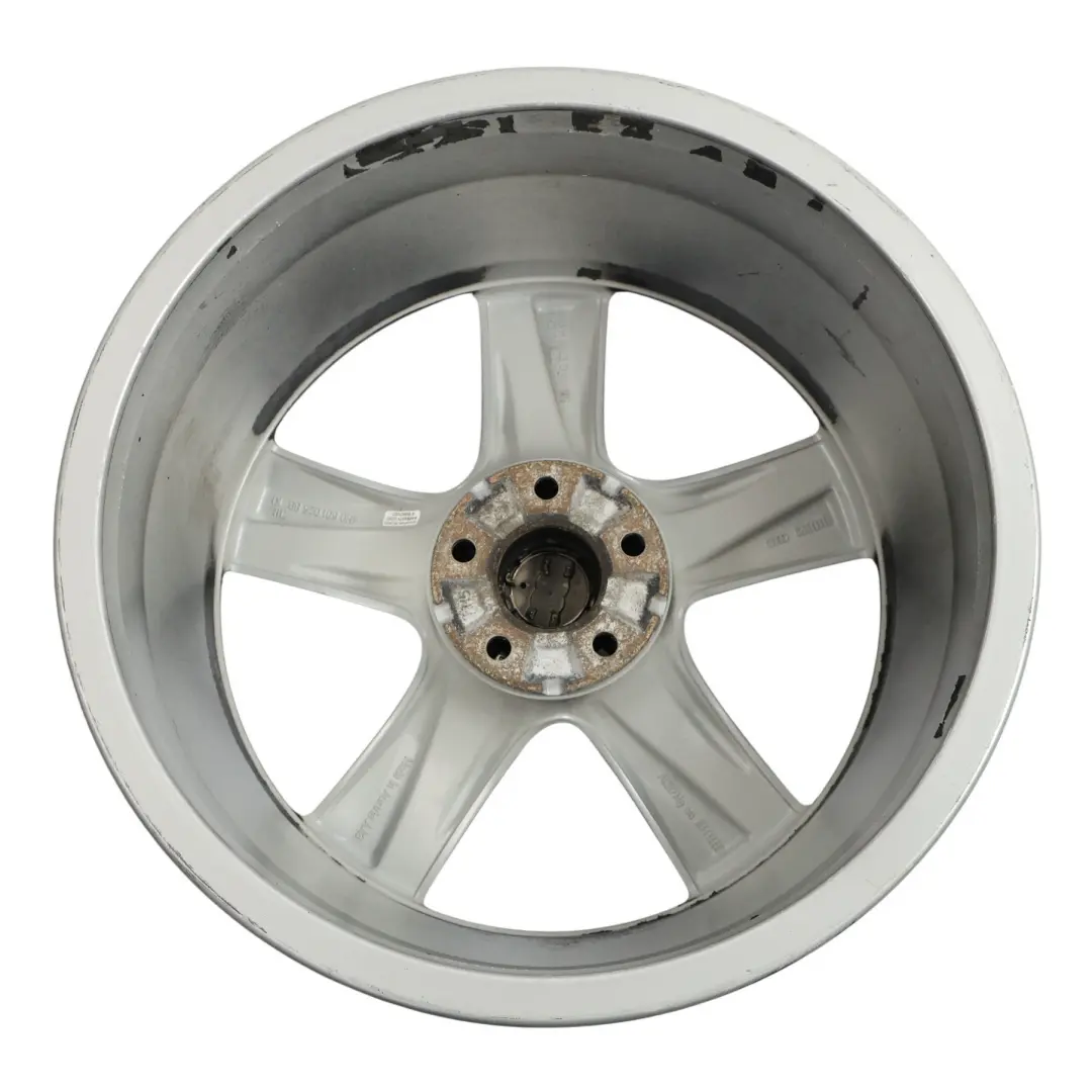 Alloy Rim 19" 9J ET:33 Star Spoke to Audi A8 4H D4 Black Wheel with Part number 4H0601025BB Audi A8 4H D4 Black Wheel Alloy Rim 19" 9J ET:33 Star Spoke - SKU 4H0601025BB-3 - Part number 4H0601025BB