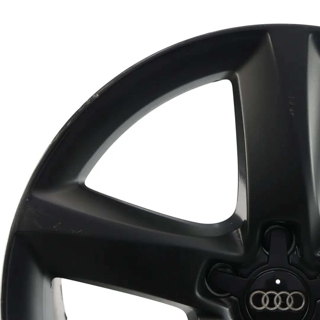 Alloy Rim 19" 9J ET:33 Star Spoke to Audi A8 4H D4 Black Wheel with Part number 4H0601025BB Audi A8 4H D4 Black Wheel Alloy Rim 19" 9J ET:33 Star Spoke - SKU 4H0601025BB-3 - Part number 4H0601025BB