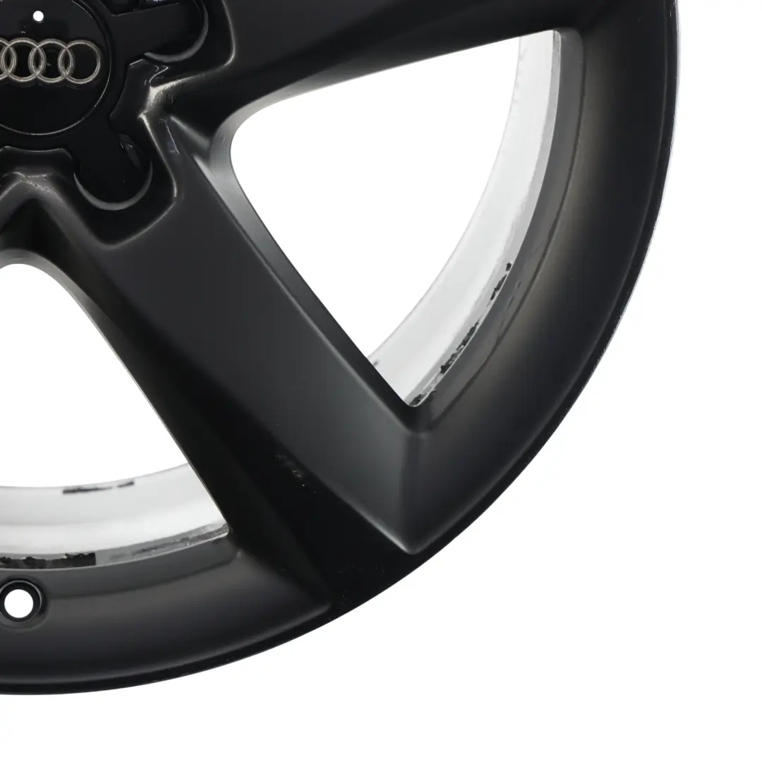 Audi A8 4H D4 Black Wheel Alloy Rim 19" 9J ET:33 Star Spoke - SKU 4H0601025BB-3 - Part number 4H0601025BB